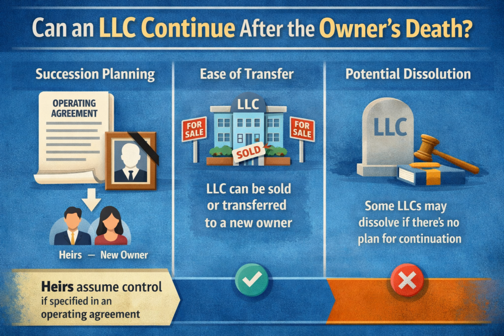 Can an LLC Continue After the Owner’s Death?