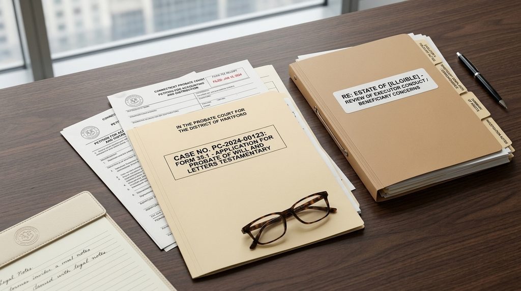 Connecticut Probate Court review of executor conduct